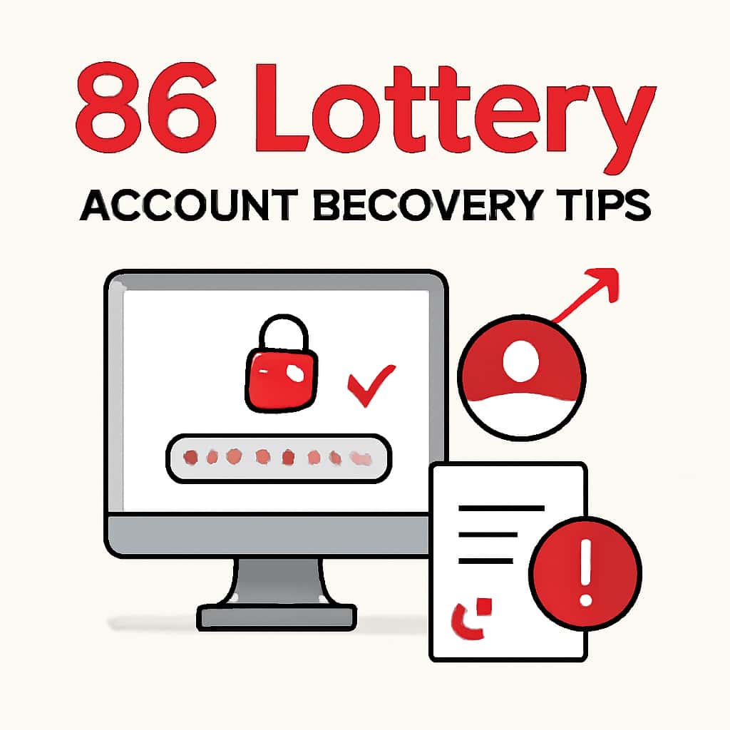 Illustration for 86 Lottery Account Recovery Tips.