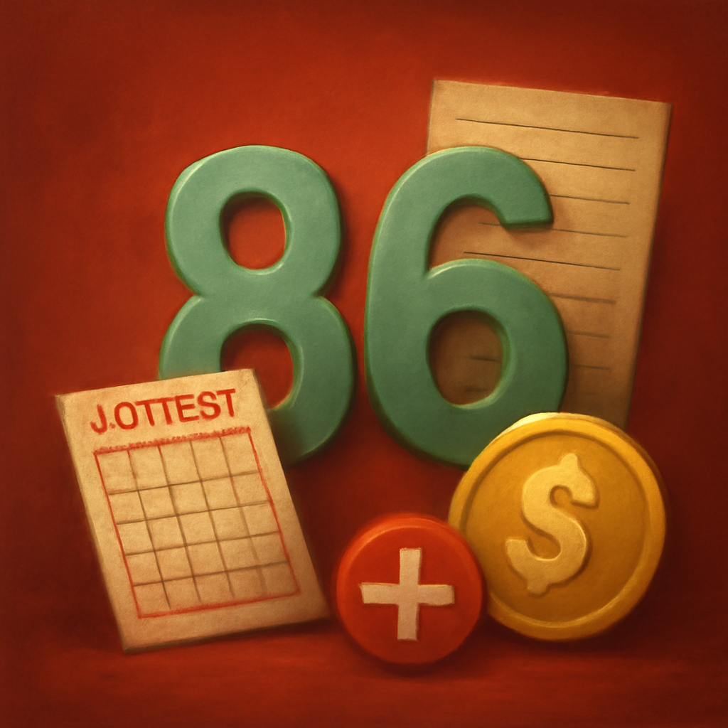 Icon representing security tips for 86 Lottery account holders.