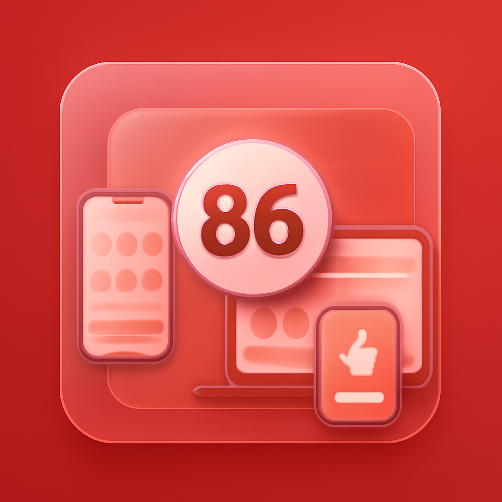 Illustration of common login troubleshooting steps for 86 Lottery.