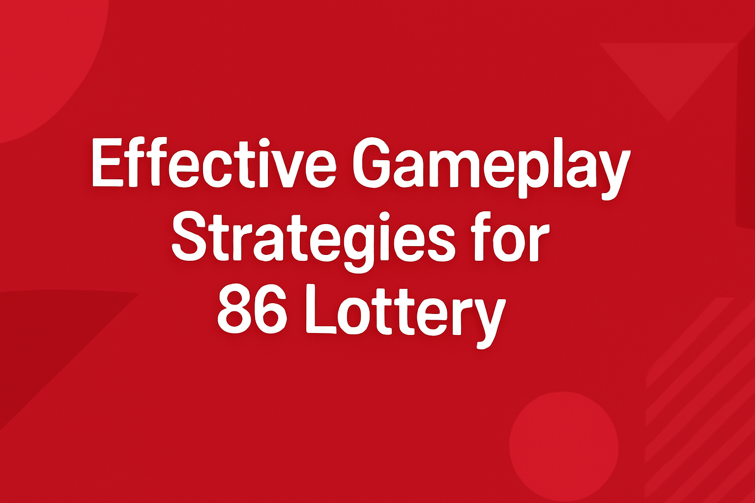 A neutral informational scene illustrating 86 Lottery Fraud Protection principles.