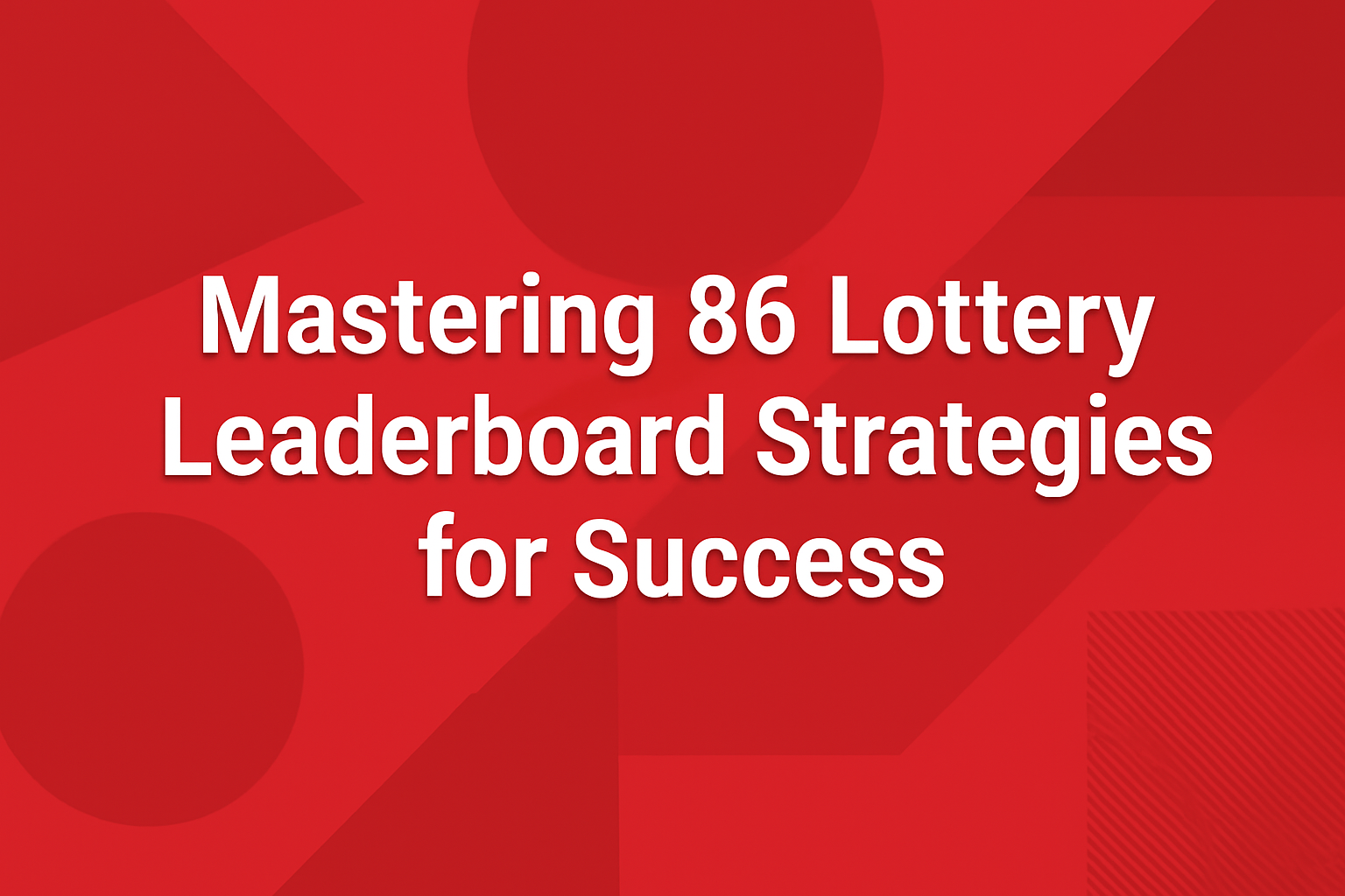 An informative display of 86 Lottery Privacy Controls in a high-tech style.