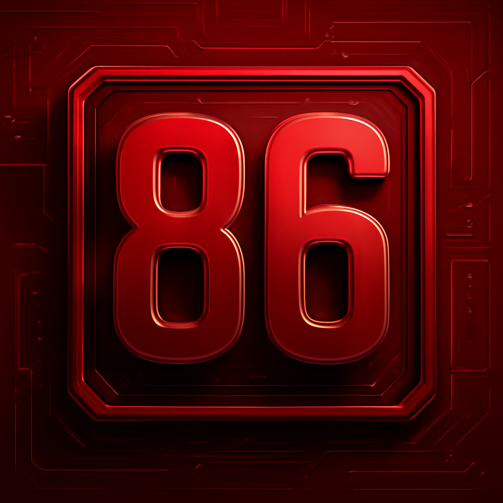 Illustration detailing the 86 Lottery login process.