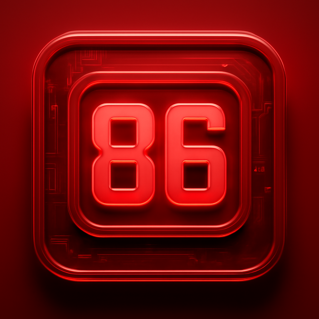 Icon representing the 86 Lottery Login Guide.