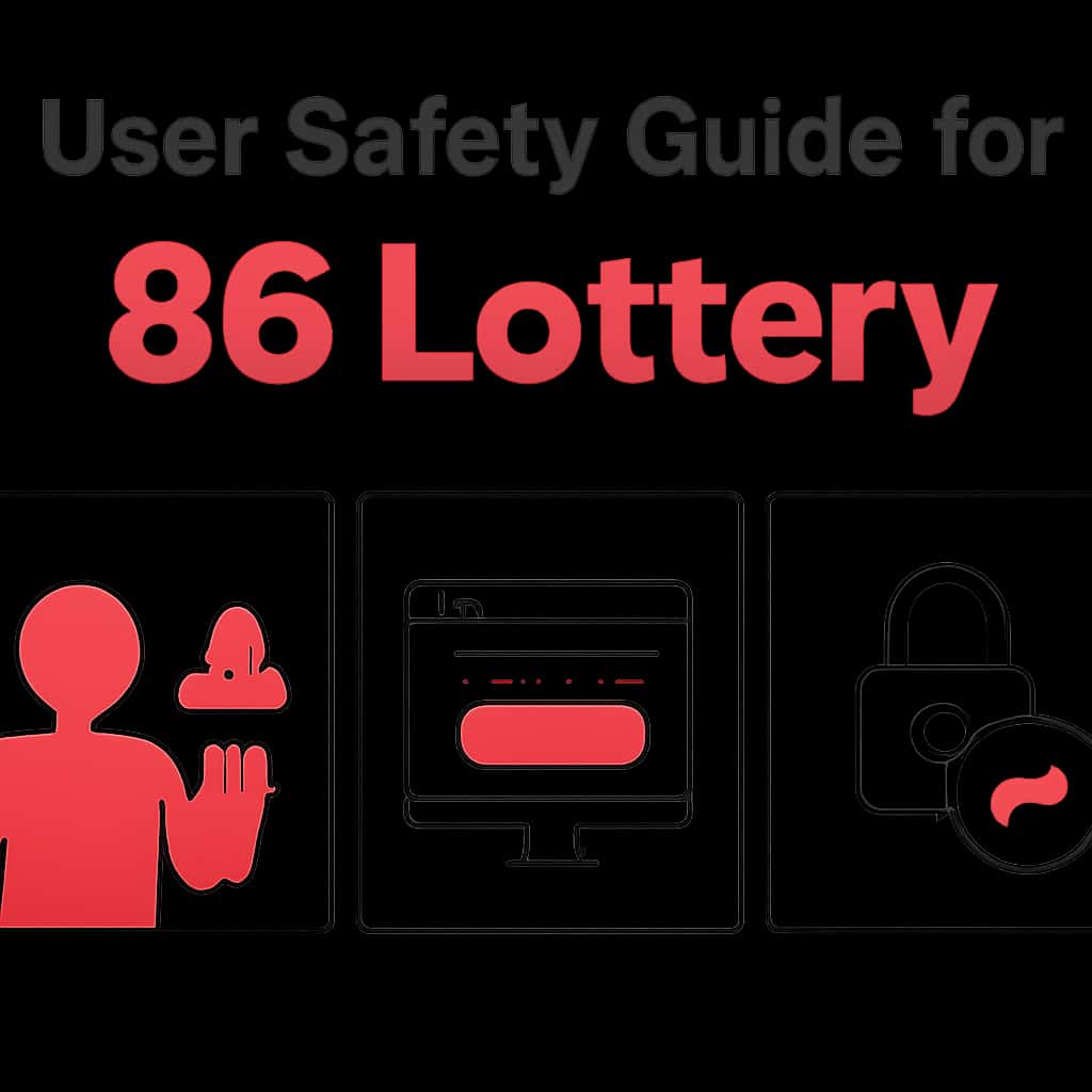 Illustrative diagram for User Safety Guide for 86 Lottery.