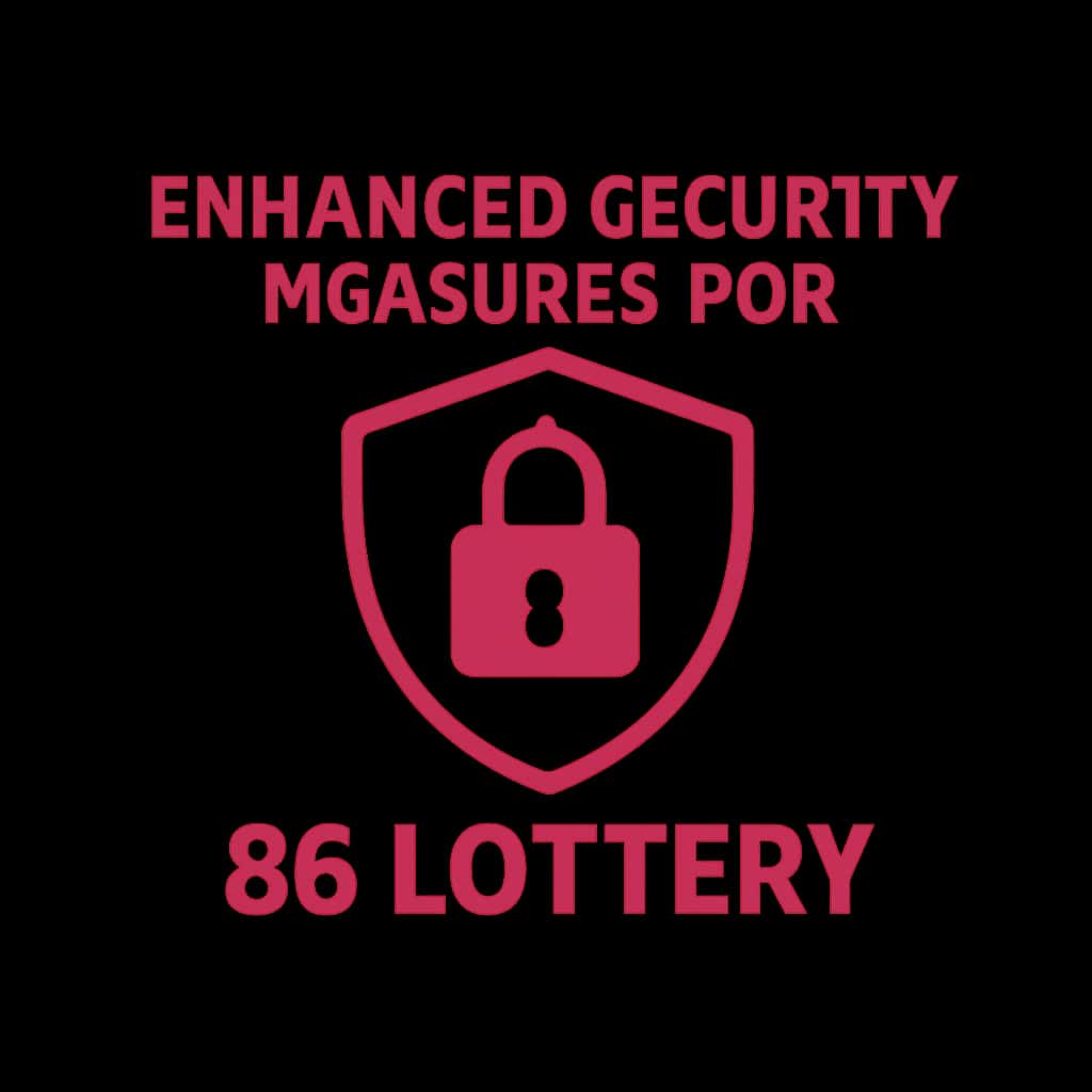 An icon symbolizing security measures for 86 Lottery.