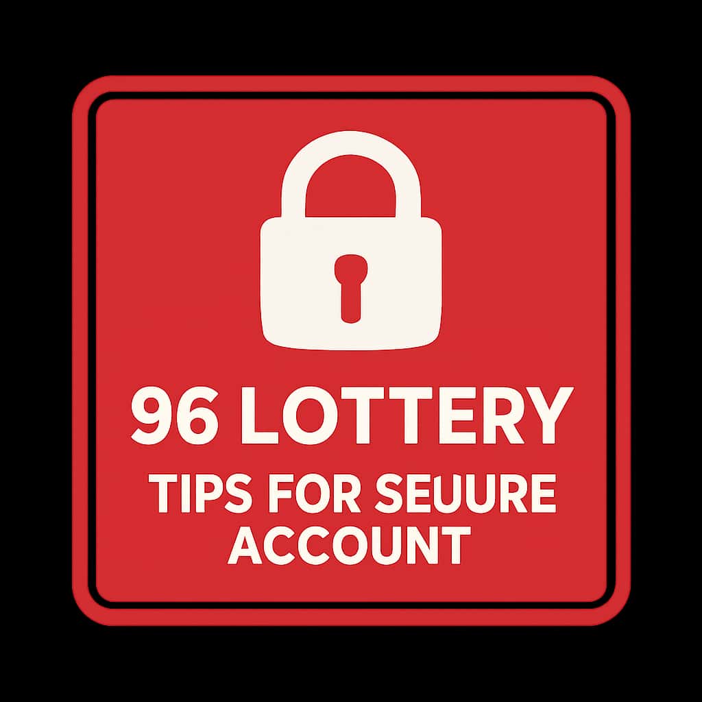 Icon representing security tips for 86 Lottery account holders.